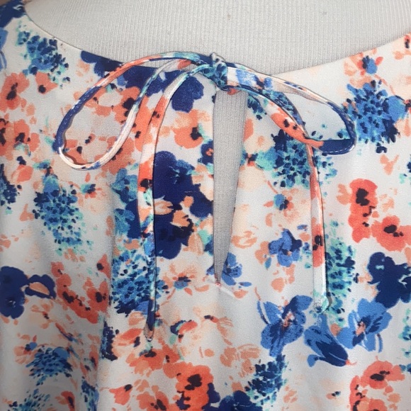 🎈Sale🎈Merona XXL Floral Ruffle Detail Detailed Sleeve Dress - Picture 7 of 9